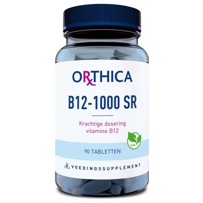 Afbeelding van 25% korting Orthica Vitamine B12 1000 SR (90 Tabletten)