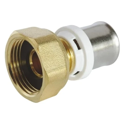 Afbeelding van Somatherm / 5703 20 verbindingsstuk voor moeren, x 3/4, grijs