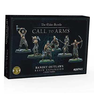 Afbeelding van The Elder Scrolls: Call To Arms Bandit Outlaws Miniature Game Ongeschilderd