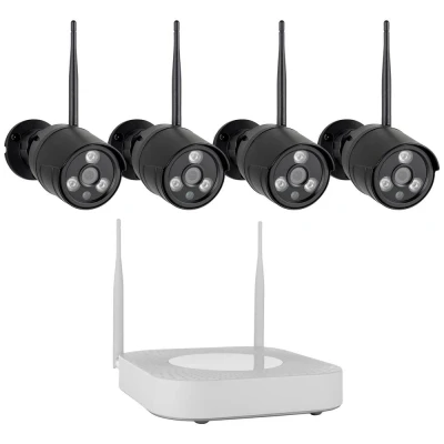 Afbeelding van Smartwares CMS 30300 IP Draadloze bewakingsset Radiografisch, WiFi Met 4 cameras 1920 x 1080 Pixel