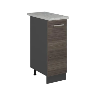 Afbeelding van Vicco Apothekerskast R Line, edelgrijs, 30 cm AP marmer