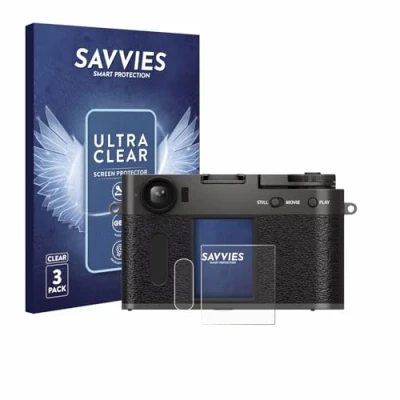 Afbeelding van Savvies Screenprotector voor Fujifilm X HF1 Folie Beschermfolie transparant (6 Stuks)