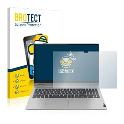 Afbeelding van BROTECT Antireflecterende Beschermfolie voor Lenovo IdeaPad Flex 5 15&quot; Anti Glare Screen Protector, Mat, Ontspiegelend