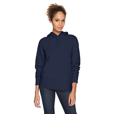 Afbeelding van Amazon Essentials Women&#039;s Fleecetrui met capuchon (verkrijgbaar in grote maten), Marineblauw, XXL