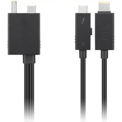 Afbeelding van Lenovo ThinkPad Thunderbolt 3 WorkStation Dock Split Cable Zwart