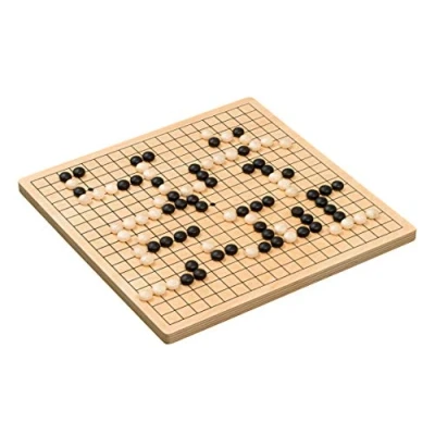 Afbeelding van Go: Houten Set (NL/EN/FR/DE)