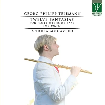 Afbeelding van Andrea Mogavero Telemann Twelve Fantasias For Flute Without Bass (CD)