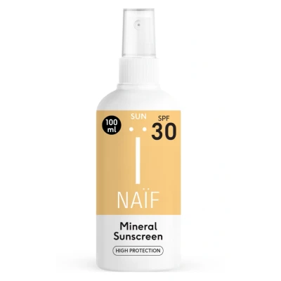 Afbeelding van 2x Naif Zonnebrand Spray SPF 30 100 ml