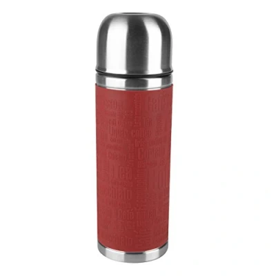 Afbeelding van Emsa Senator Isoleerfles 0,5L RVS rood