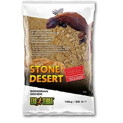 Afbeelding van Exo Terra Bodembedekking Reptielen Stone Desert Substraat Sonoran Ocher 10kg 42x30x7cm Oker 1st