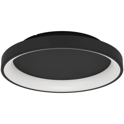 Afbeelding van EGLO Loretello Plafondlamp Wandlamp LED Ø 35 cm Zwart Instelbaar wit licht Dimbaar