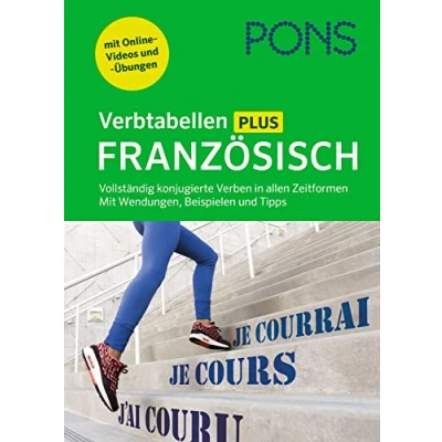 Afbeelding van PONS Verbtabellen Plus Französisch: Vollständig konjugierte Verben in allen Zeitformen Mit Wendungen, Beispielen und Tipps