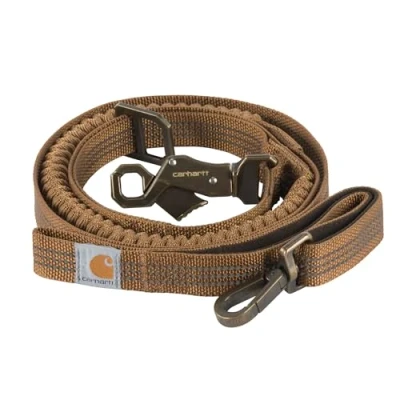 Afbeelding van Carhartt Carhartt, schokabsorberende hondenriem, bruin/geborsteld messing