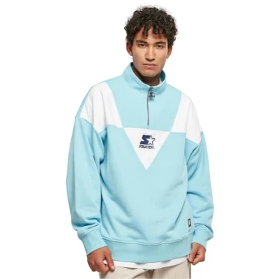 Afbeelding van Starter Black Label Triangle Troyer Sweater/trui XL Blauw/Wit