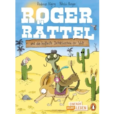 Afbeelding van Penguin JUNIOR Einfach selbst lesen: Roger Rättel und die heißeste Detektivschule der Welt: lesen ab 7 Jahren