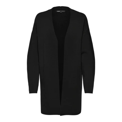 Afbeelding van ONLY Dames Onlfrida Life Ls Open Cardigan Cc KNT Gebreid vest, zwart, XS