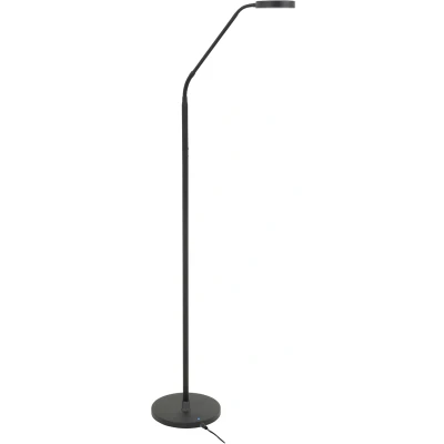 Afbeelding van HighLight LED vloerlamp Comfort, zwart 135 cm metaal CCT dimmer