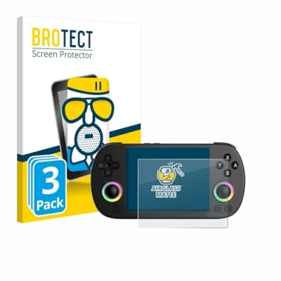 Afbeelding van BROTECT Antireflecterende Glas Screen Protector Mat voor Anbernic RG40XX H (3 Stuks) Schermbeschermer [Beschermglas Folie niet Gehard Glas]