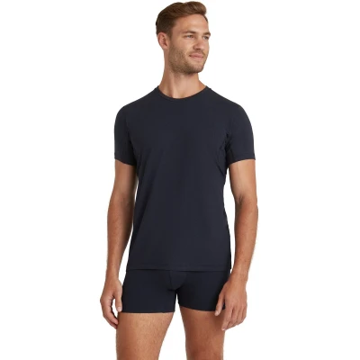 Afbeelding van Falke Climate Control CREW NECK Temperature Regulation Hemd, Heren, Maat: XXL, Midnight