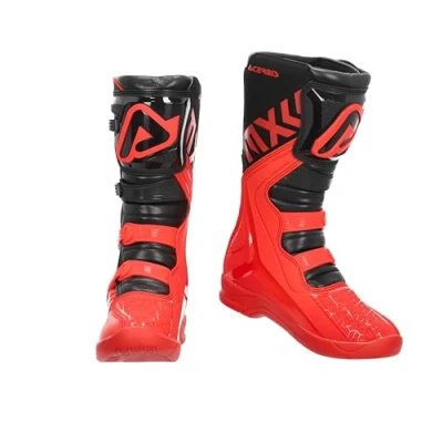 Afbeelding van Acerbis X Team 2025 Motorcross laarzen, zwart rood, afmeting 41 voor man