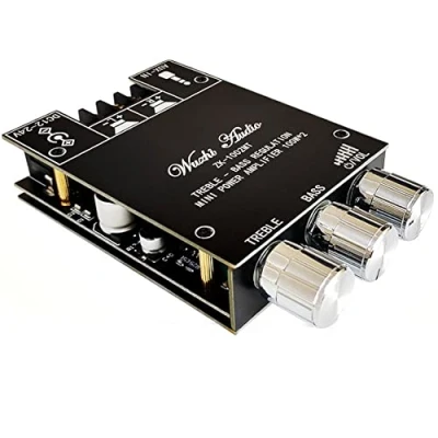 Afbeelding van WANGCL TPA3116D2 2x100 W Bluetooth 5.0 HiFi Stereo 2.0 Kanalen Audio Versterker Module Bass Treble Control, AUZ22915