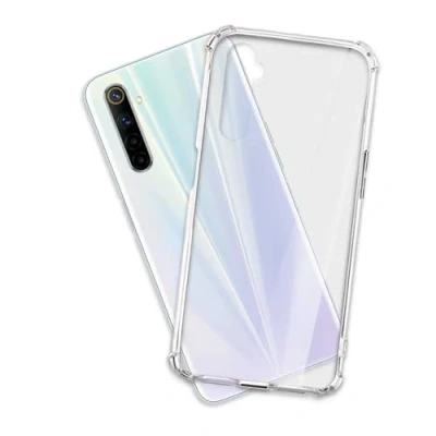Afbeelding van mtb more energy® Case Soft Armor voor Realme 6 (6.5 &#039;&#039;) Anti Shock versterking 1,5 mm TPU Protector Cover Bag Phone