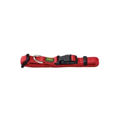 Afbeelding van HUNTER VARIO BASIC hondenhalsband, robuust, soepel, kliksluiting, S/1,5, rood