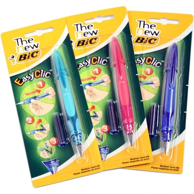 Afbeelding van Vulpen Bic EasyClic medium blister à 1 stuk