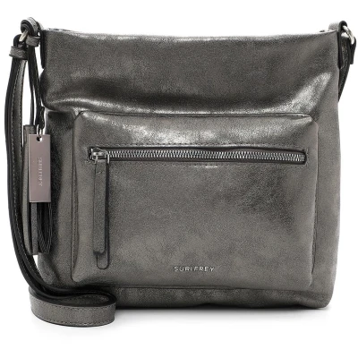 Afbeelding van SURI FREY Carly Schoudertas, Dames, Maat: One Size, Darksilver