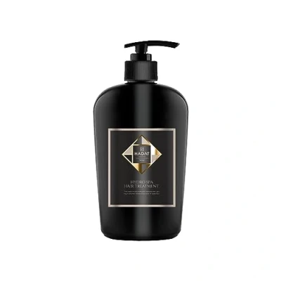 Afbeelding van Hydro Spa Hair Treatment professioneel hydraterend haarmasker voor droog en beschadigd haar HADAT Cosmetics 500 ml. Salonbehandeling gekleurd haar. Behoudt de kleurintensiteit