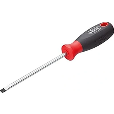 Afbeelding van VIGOR Werkplaats Platte schroevendraaier Kopbreedte: 5.5 mm Koplengte: 125