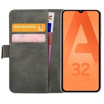 Afbeelding van Mobilize PU leer Book Case Zwart Samsung Galaxy A32 5G
