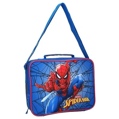 Afbeelding van Spiderman Lunchtas Tangled webs 8712645293434