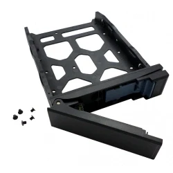 Afbeelding van QNAP TRAY 35 NK BLK03, HDD behuizing, Kunststof, Zwart, 2.5,3.5 inch