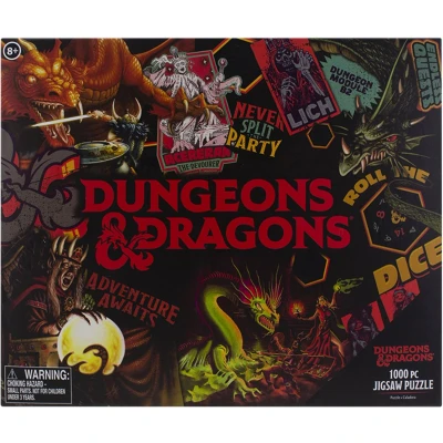 Afbeelding van Dungeons &amp; Dragons Jigsaw Puzzle (1000pc)