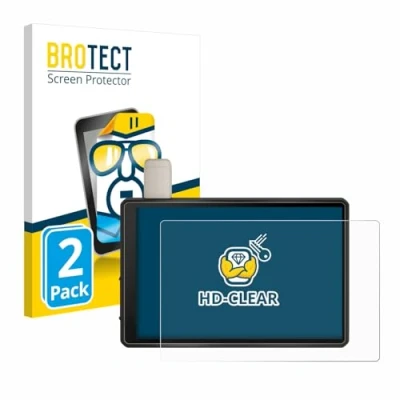 Afbeelding van BROTECT Screenprotector voor Garmin Tread XL Overland Edition 10&quot; Folie Beschermfolie transparant (2 Stuks)