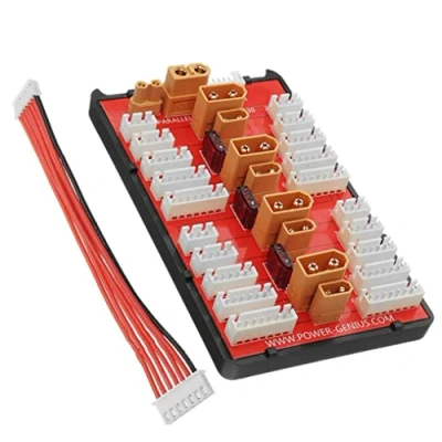 Afbeelding van 2 IN 1 XT60 XT30 Parallel Opladen Board Balance Charger Uitbreiding Compatibel met 6S LiPo Batterijen voor RC Modellen Onderdeel DIY Gereedschap