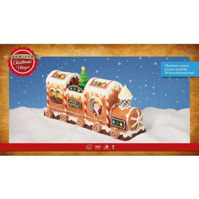 Afbeelding van LED scenery l11b34.5h17.5 cm klr/mlt Lumineo