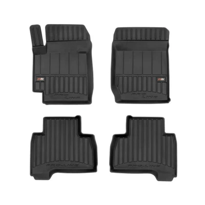 Afbeelding van FROGUM proLine 3D 3D425248 Vloermatset Rubber voor en achter 4 Zwart Op maat gemaakt