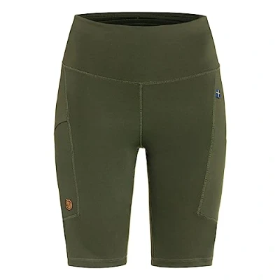 Afbeelding van Abisko Short Wandellegging Dames Deep Forest 200 L Groen Wandelbroek