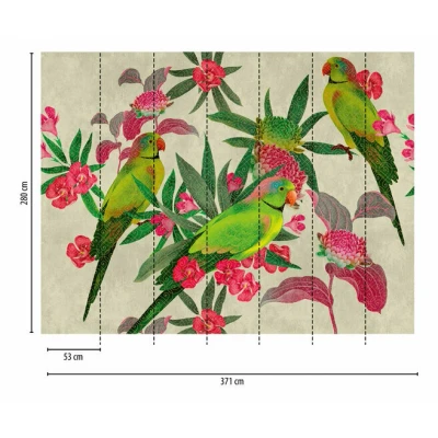 Afbeelding van AS Creation The Wall Vogels 38254 1