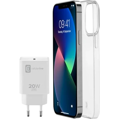 Afbeelding van Cellularline STARTKITIPH13MIN Backcover Apple iPhone 13 mini Transparant