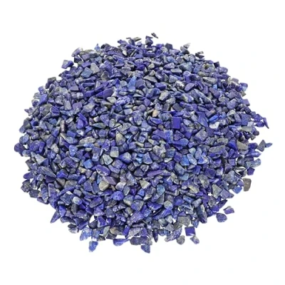 Afbeelding van Lapis lazuli Mini geslepen stenen, 100 gram edelsteen chips, 5 15 mm diameter, premium kwaliteit, levensbron plus