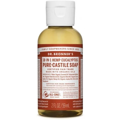 Afbeelding van DR Bronners Liquid soap eucalyptus 60 ml