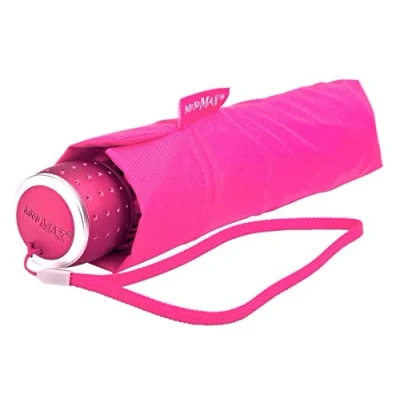 Afbeelding van MiniMAX opvouwbare windproof paraplu roze