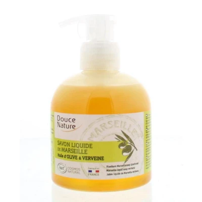 Afbeelding van Douce Nature Zeep Marseille Vloeibaar Ijzerkruid/verbena Bio, 300 ml
