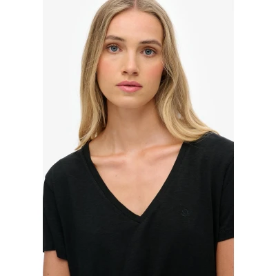 Afbeelding van Superdry T shirt STUDIOS SLUB EMB VEE TEE