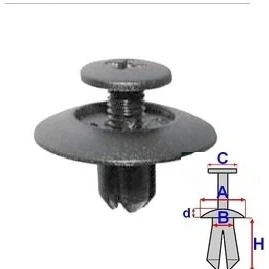 Afbeelding van Bevestiging ROMIX ROM B22158, 10 stuks