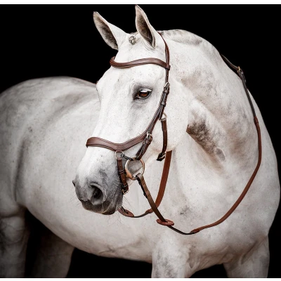 Afbeelding van Rambo Micklem Competition Bridle New Dark Havana Pony