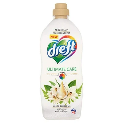 Afbeelding van Dreft Wasverzachter White Blossoms 40 Wasbeurten 1 Liter